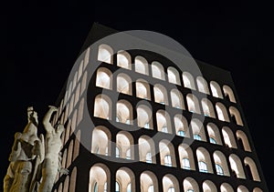 Palazzo della CiviltÃÂ  Italiana, Rome photo